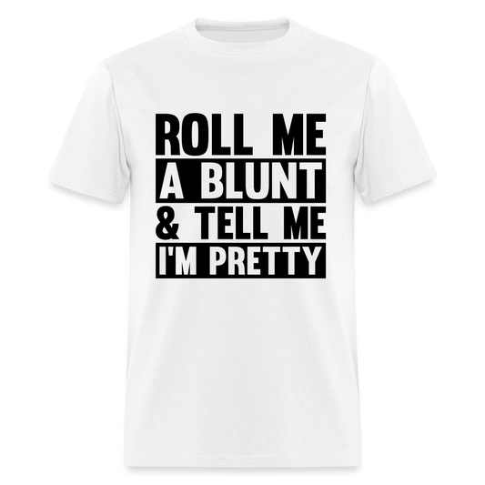 Roll me up T-Shirt - white