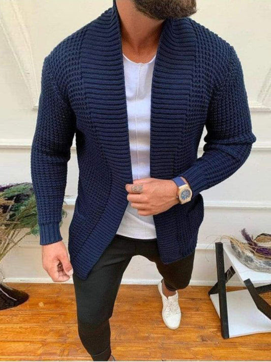 Loose knitted cardigan